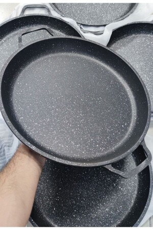 MNZ-Cast Iron Pancake Pan 36. سم - Midas