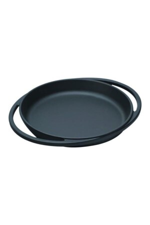 MNZ-Cast Iron Round حجم صغير المقلي 20 سم لافا 20 سم - Lava