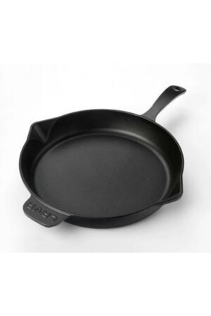 MNZ-Cast Iron Round Frying Pan مع مسدس معدني. قطر ((ø) 30 سم TYC00179302565 - Lava