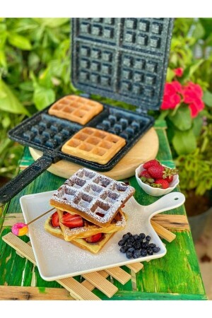 MNZ-Cast Iron Waffle Pan CML0107 - COOKCASE