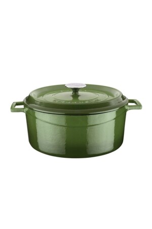 (MNZ-Cast Round Pot) قطر عصري (Ø) 28 سم. - خضراء LV Y TC 28 K2 G - Lava