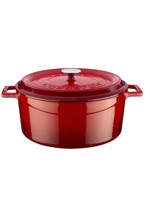 (MNZ-Cast Round Pot) قطر عصري ((Ø) 32 سم. LV Y TC 32 K2 R - Lava