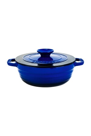 MNZ-Cast Round Pot Cast Iron Lid تجربة سلسلة قطر ((Ø)28 سم LV Y TC5 28 K2 - Lava