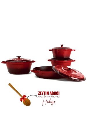 MNZ-Casting 4x New Heritage Series معدنيات معدنية معدنية مجموعة LV S NHR 4X SET - Lava