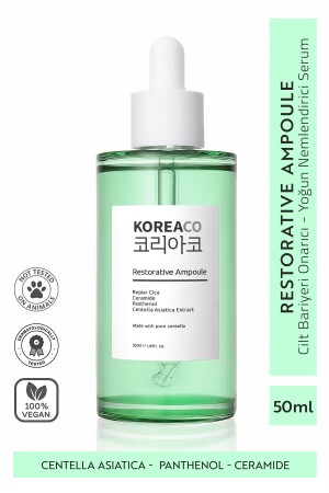 MNZ-Centella & Cica & Ceramide - إصلاح - إضاءة - 24 ساعة ترطيب آمبولة - Koreaco