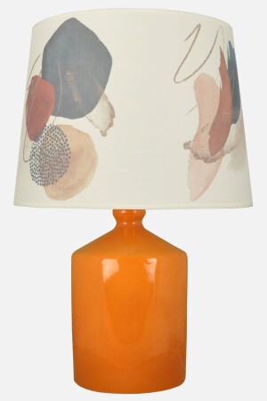 MNZ-Ceramic Cube Vase Lampshade Mustard - المجردة - Qdec