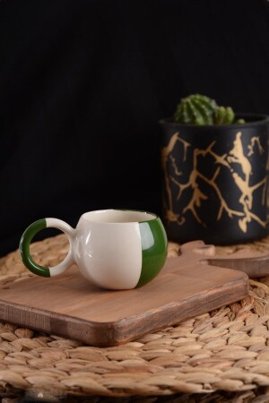 MNZ-Ceramic Mug Cup Glass Mug مصنوعة يدوياً - Veraev