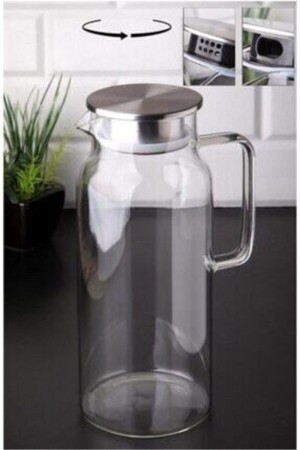 MNZ-Çerçi Borosilicate زجاجي رقيق جنجر فز 16 2 لتر 3 فز - CNS Plastik