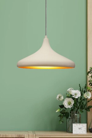 MNZ-Champion كابول أبيض خاص الشنابل - الألومنيوم 35 سم كافي مصباح اللقاء الروستيك مصباح المطبخ نماذج مصباح المطبخ BMM - Bamyum