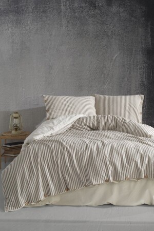 MNZ-Chance 100% قطن الخيط مرقوم غسيل الملك الحجم غطاء غطاء 240*220 - Macas Home