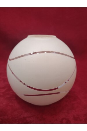 زجاج من نوع MNZ-Chandelier. مستديرة، لون أبيض، نمط المياه، (E. 27) ، فم مفتوح. مقارنة مع المصابيح العادية - KUĞULU