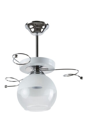 MNZ-Chandelier Single Ilay White UÇ141ARR - Uçar