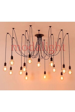 MNZ-Chandelier Spider 14 Pieces رياضي تصميم حديث MOD455D45 - DESİNGSTORE