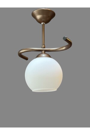 MNZ-Chandelierlighting Case Brown Case Glass Poyraz واحد - Avizevi