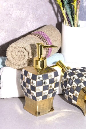 طعام صابون من طراز MNZ-Checkered Soap Dish TR-3775 - AROW