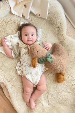 (MNZ-Child Baby Sleeping Companion) (المرحلة الطفلة (لونا) البط وسادة (لونا002) - vivimade