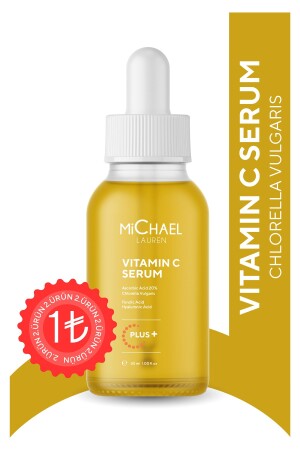 MNZ-Chlorella Algae Anti- Fleck Extract 20% Vit C Serum Ferulic Acid- Ascorbic Acid (كلورلا فولغاريس) - Michael Lauren