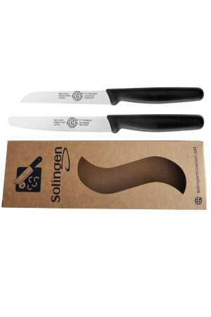 مجموعة سكين MNZ-Chopping Knife Set (أسود) - Solingen