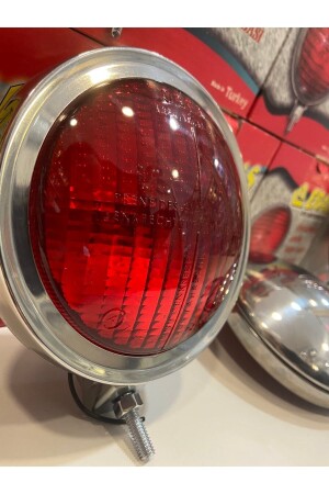 MNZ-Chrome لا ينفجر من البيضة الدائرة Oben الفرامل الضوء 12v - Eras Oto