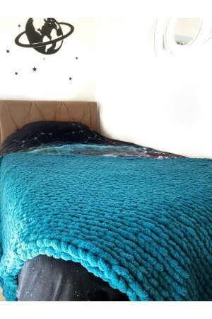 غطاء MNZ-Chunky، Nordic Giant خياطة تلفزيون غطاء غطاء ثقيل الحبل خياطة غطاء ثقيل الفراء غطاء BT10 - SASHfashion