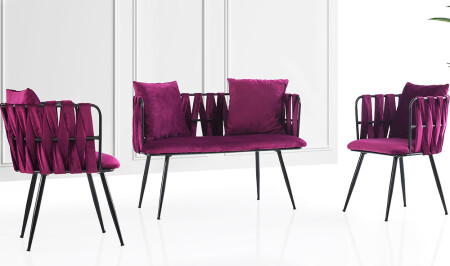 مقعد الشاي الأرجواني من MNZ-Çınar - Cadde Yıldız