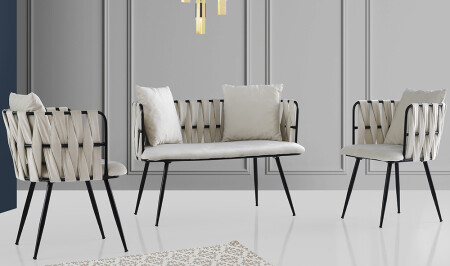 مقعد كريم الشاي المعدل MNZ-Çınar - Cadde Yıldız