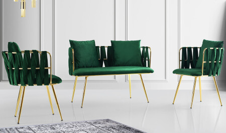 مقعد الشاي الأخضر من MNZ-Çınar - Cadde Yıldız