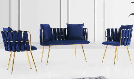 مقعد الشاي الأزرق من MNZ-Çınar V2 - Cadde Yıldız