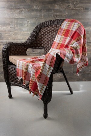 (MNZ-Classic Red Turkish Bath) (حمام تركي أحمر) (بثميل 80 × 170 سم) - Mcn Tekstil