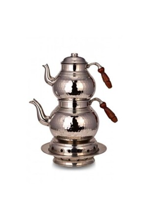 MNZ-Classic Teapot رقم 3 التدفئة المكملة يدوياً نيكل مزفّر 1973-2 P772S3711 - TURNA BAKIR