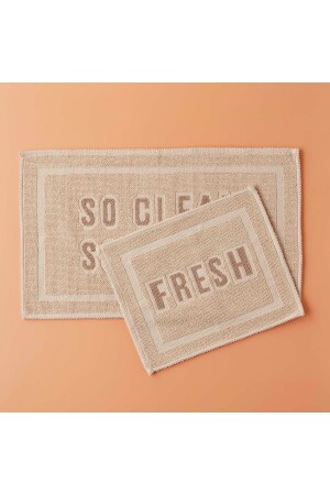 كريم من نوع MNZ-Clean Fresh Mop Set (60x100 - 50x60 سم) 23161 - Bella Maison