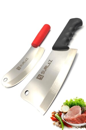 مقبض الدروع من MNZ-Cleaver Set 2 قطع اللحوم العظم المقطوعة GTR11-24 - SürLaz