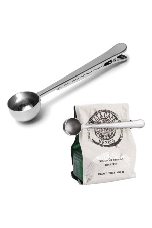 MNZ-Clip-on مقياس القهوة الربيع محملة من الفولاذ المقاوم للصدأ مع 10 مل مل مل قاشق TMH404 683. 69 - Kitchen Design Lab