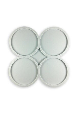 MNZ-Coaster Round Epoxy Resin Mold سليكون مولد - Mold-it