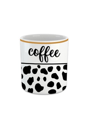 MNZ-Coffee Espresso مكتوب، كوب قهوة تركية مزدوجة - كوب بلا يد FIN182 - Vivas