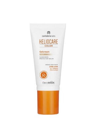 (MNZ-Color Gelcream Light Spf50) 50 مل - Heliocare