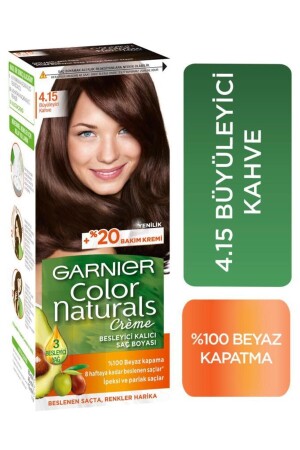(MNZ-Color Nat Tr 4-15) (براون) مثير للإعجاب - Garnier