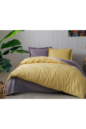 MNZ-Colormix غطاء واحد من القماش مجموعة الخردل أنتراتيت - Özdilek