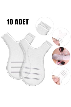 MNZ-Comb رموش رفع Y Comb- شواجب لاميناتة الشواغل شواغل و تطبيق تطبيق - Misyul