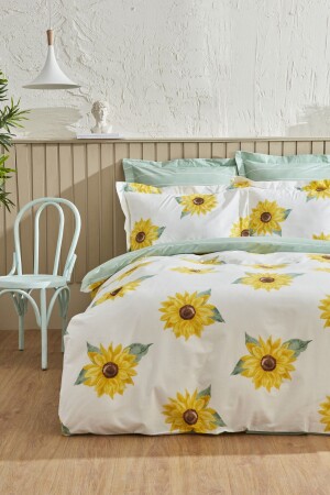 MNZ-Conrad 100% القطن مزدوج غطاء غطاء مجموعة خضراء (pp) 200. 22. 08. 0020 - Karaca Home