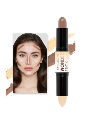MNZ-Contour & Illuminator Wonder Stick Light Tone - Niyenabeauty
