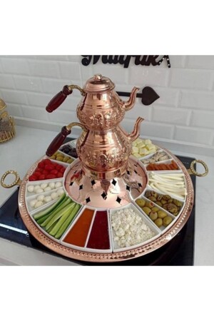 MNZ-Copper Breakfast Tray 990672 - YÖREMDENHEPSİ