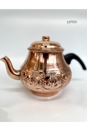 MNZ-Copper Samovar Teapot 1.5 لتر ERZİNCAN543 - SEMAVER MARKET