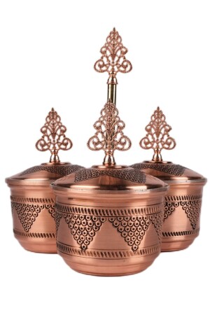 MNZ-Copper Snack Bowl Sugar Bowl Çrzbkr3 - HASBEDESTEN