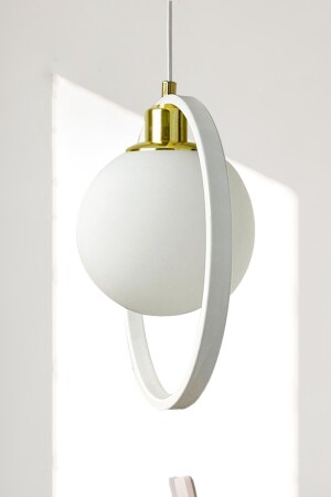 MNZ-Cork أبيض واحد شمعة Pendant مصباح المطبخ غرفة النوم غرفة الطعام مكتب غرفة المعيشة مطعم الحلو BMM3033XXXX02 - Bamyum