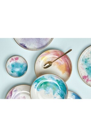 MNZ-Cosmos 18 قطعة حلوى و الإفطار مجموعة 6 أشخاص 04alm005595 04ALM005595 - Porland