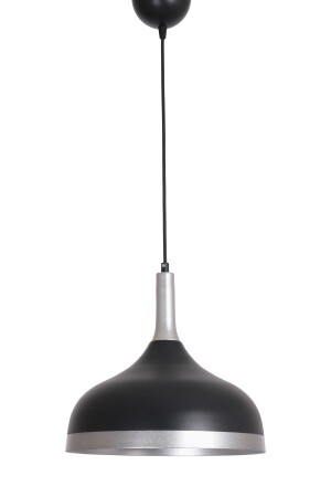 MNZ-Cosmos تصميم خاص كافيه - المطبخ نموذج المعدات الأسود الداخل الرمادي مصباح العلق واحد شمعة الكونوسب - Fer Avize