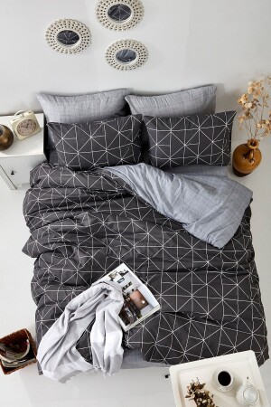 MNZ-Cotton مضاعفة غطاء القماش مجموعة خط 1048 - BONJARDİNHOME