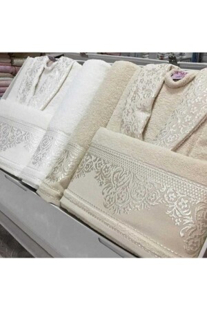 MNZ-Cotton نسائي الرجال الحمام الأسرية مجموعة حمام Fiesta مجموعة - Fiesta