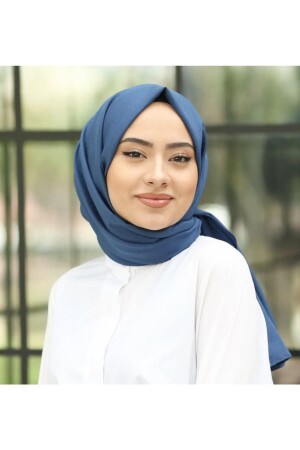 MNZ-Cotton Jazz Shawl Blue TYC00473988444 - HAR-UM Ticaret